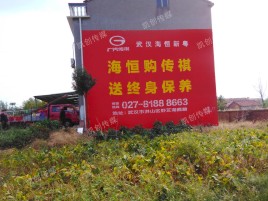 临湘农村墙体广告给农村人民带来方便