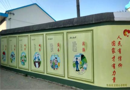 临湘文化墙施工攻略