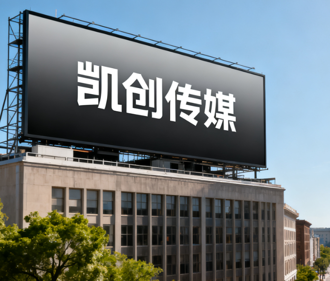 临湘户外广告牌的设计与制作