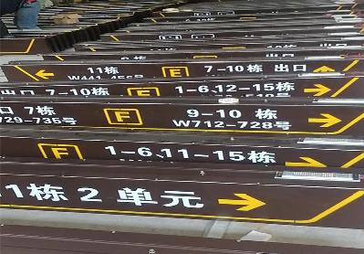 临湘广告标识中，常见的几种安装方式。